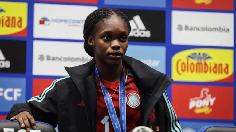 Linda Caicedo terminó segunda en la votación de los Globe Soccer Awards