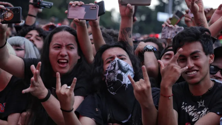 Festival Rock al parque Bogotá.
