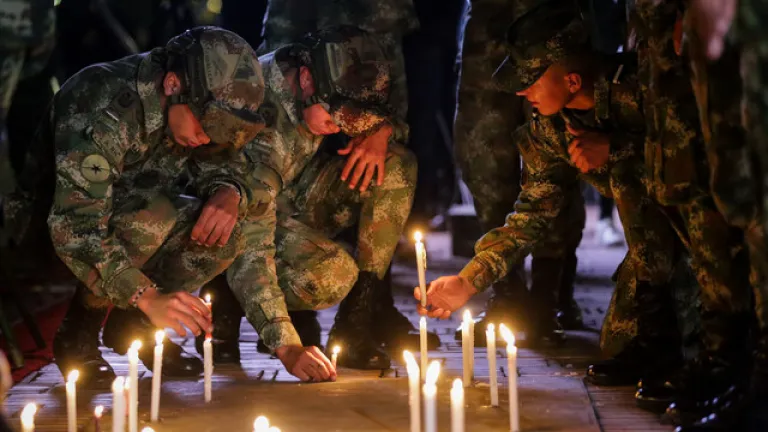 Atentado a militares en el Catatumbo | 17 militares asesinados