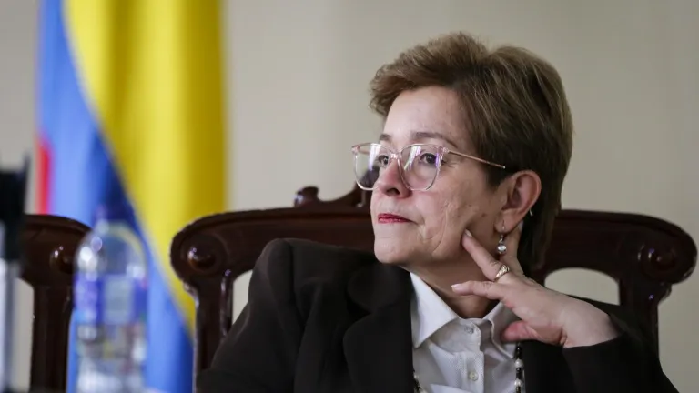  La ministra del Trabajo, Gloria Inés Ramírez.