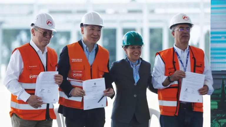 Bogotá: Avanza la construcción de la primera línea del metro
