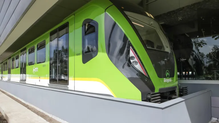 Vagones modelo Metro Bogotá.