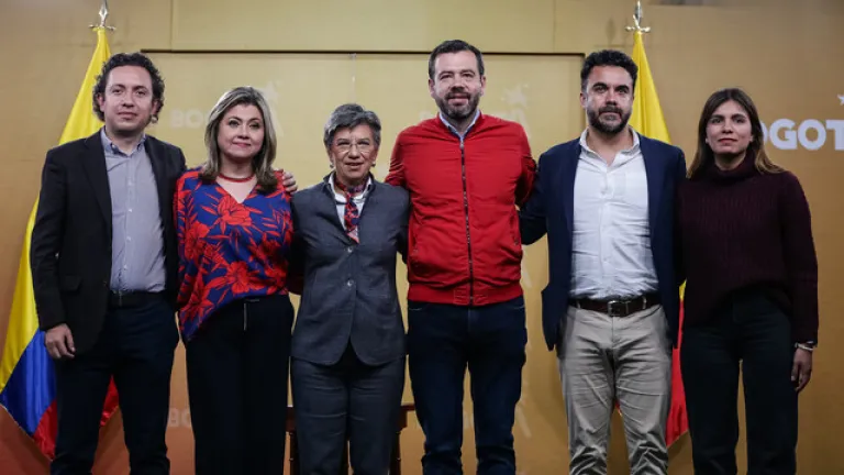 Empalme entre Claudia López y Carlos Fernando Galán