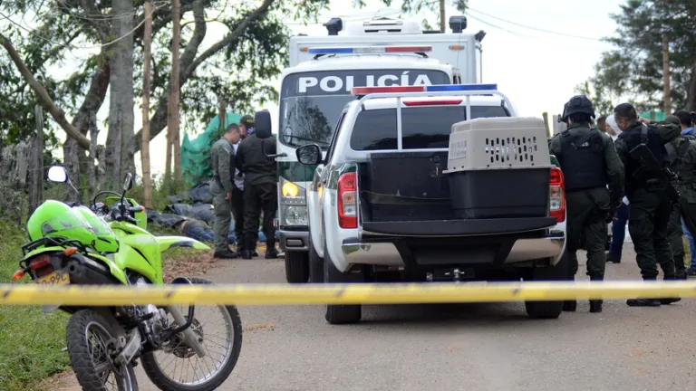 Atentado con explosivos en estación de Policía en Jamundí, Valle