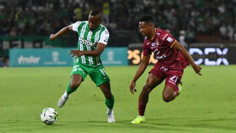 Nacional y Tolima definen al campeón del fútbol colombiano  