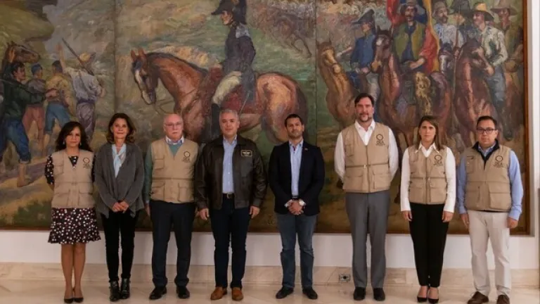 Presidente Duque se reunió con la Misión de Observación Electoral de la OEA