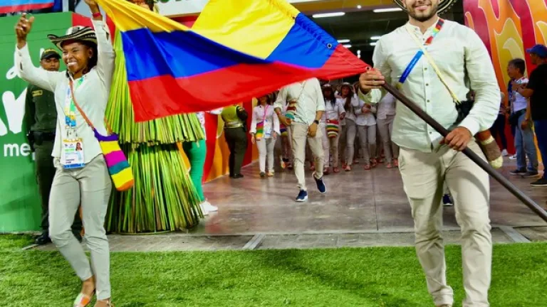Así fue la inauguración de los Juegos Bolivarianos de Valledupar