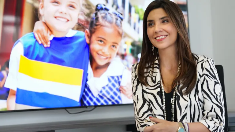 Ministra de Educación, María Victoria Ángulo