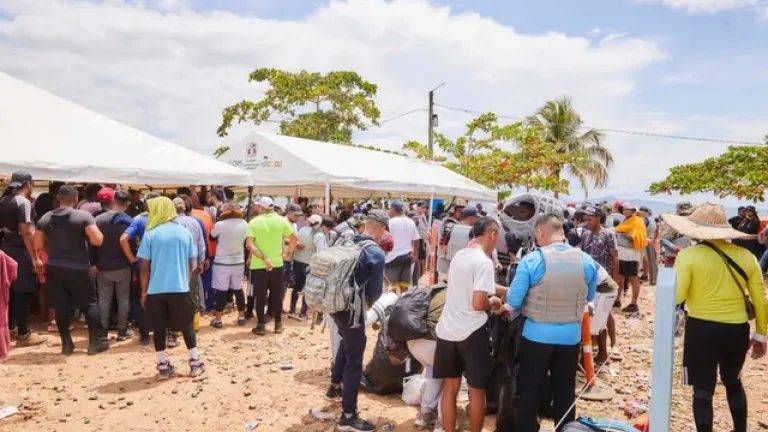 Alerta del CICR: Registro récord de migrantes en el parque del Darién en Panamá