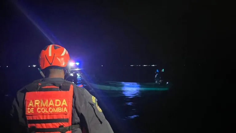 Dos colombianos fueron rescatados en aguas del mar Caribe