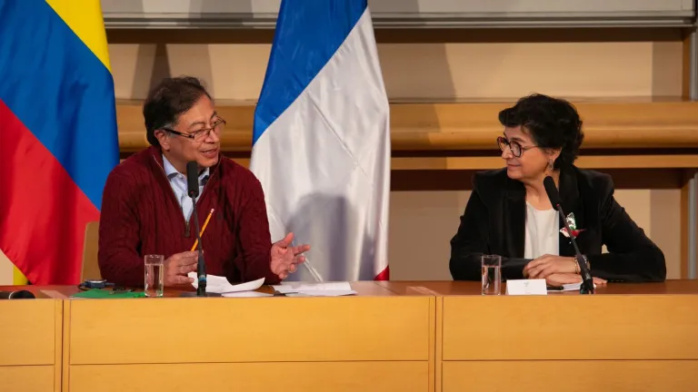 Discurso Presidente Gustavo Petro en París: Selva amazónica, EEUU y Venezuela 