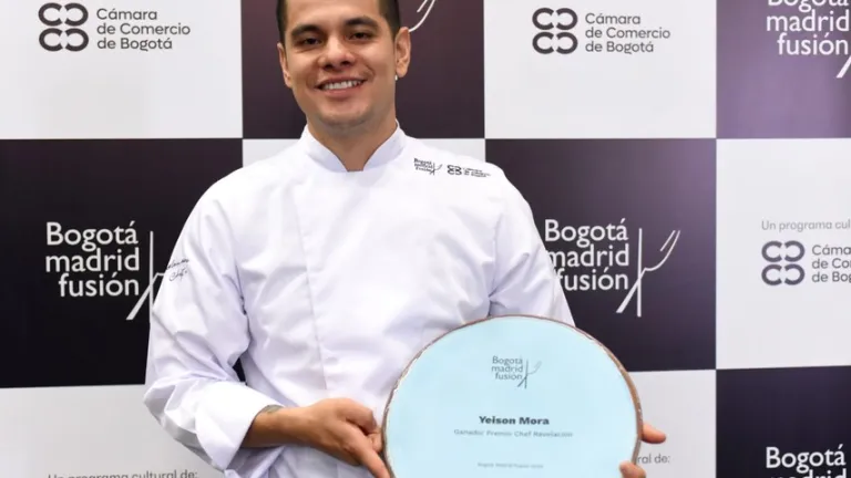 Yeison Mora, ganador del premio Cocinero Revelación 2022