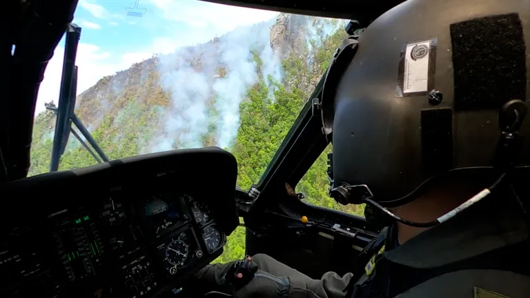 Vuelo en helicóptero.