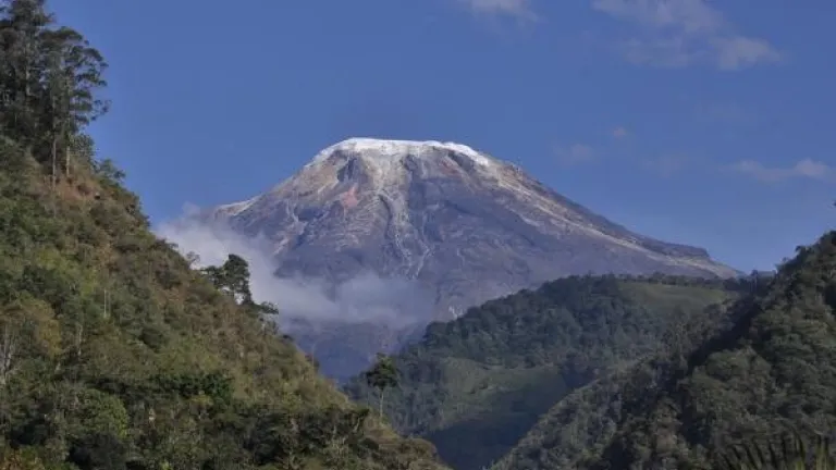 Alerta en Ibagué por posible deslizamiento cerca del Nevado del Tolima 