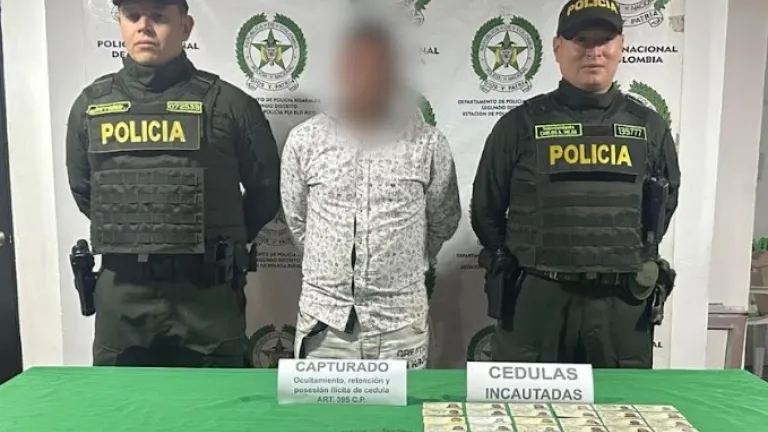 En Risaralda capturaron a un hombre que transportaba 45 cédulas 
