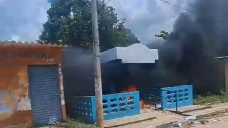 Disturbios en En Tiquisio y Cantagallo, Bolívar, por elecciones regionales