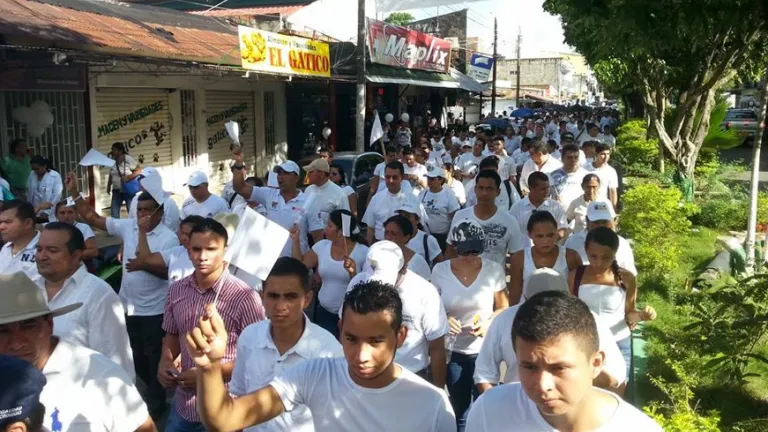 Juntanza por la paz en Tame