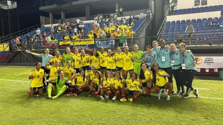 Selección Colombia Femenina Sub 17 triunfó frente a Argentina 