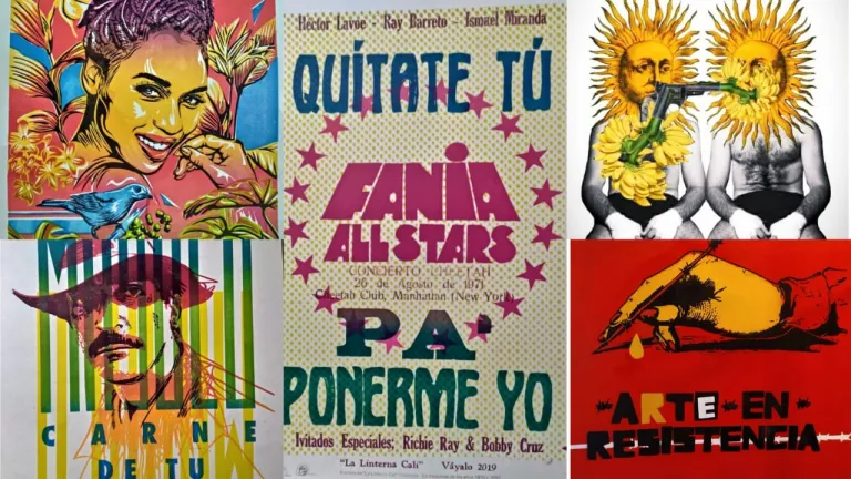 carteles de antaño: resistiendo y divulgando el arte