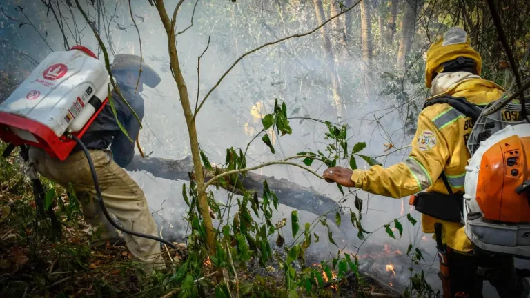 Colombia tiene 32 incendios activos en 8 departamentos