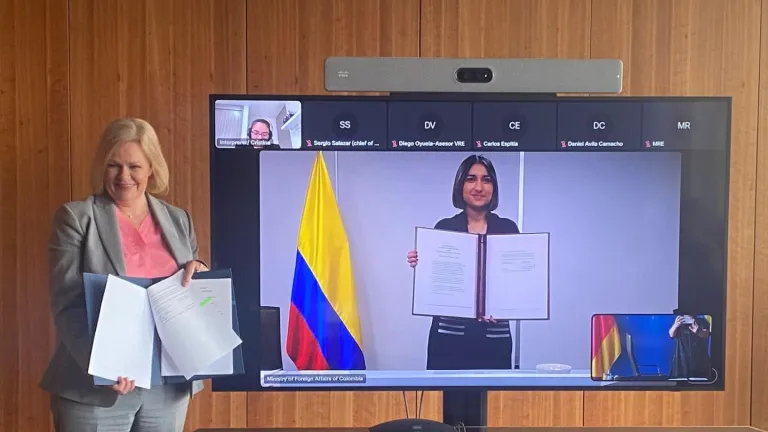 Alianza migratoria entre Colombia y Alemania 