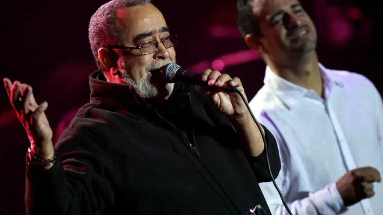 Cantante puertorriqueño Andy Montañez,