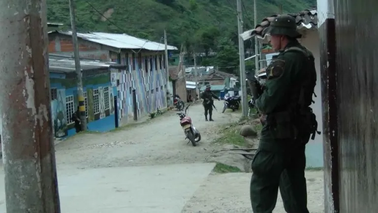 Hostigamientos de grupos armados ilegales en Villa Rica, Cauca