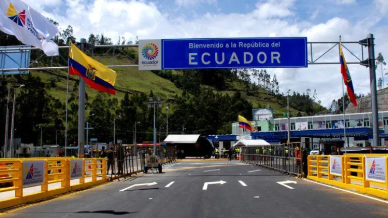 Comercio en la frontera Colombia Ecuador hoy