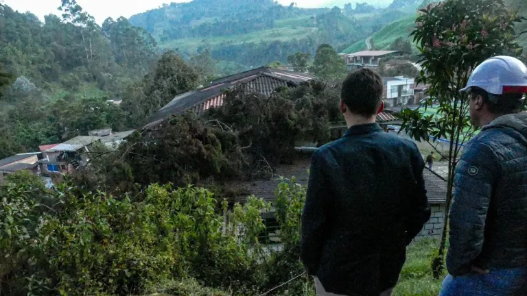 Declaran Estado de Emergencia en Villamaría, Caldas por vendaval en zona rural