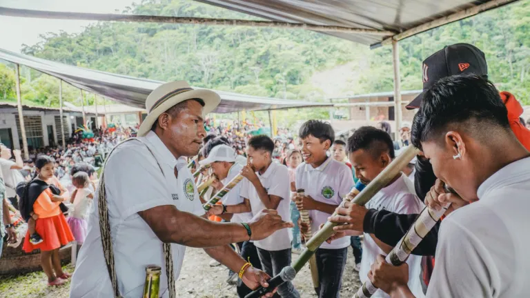 Resguardo indígena de Pueblo Rico, Risaralda ya cuenta con institución educativa oficial