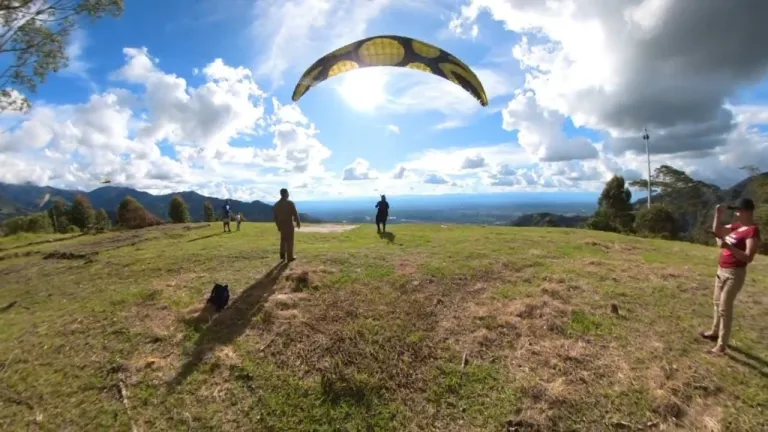 Accidente en parapente dejó una víctima en Calarcá, Quindío