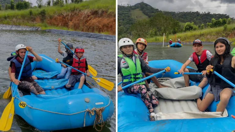 Remando por la paz, rafting en San Vicente del Caguán
