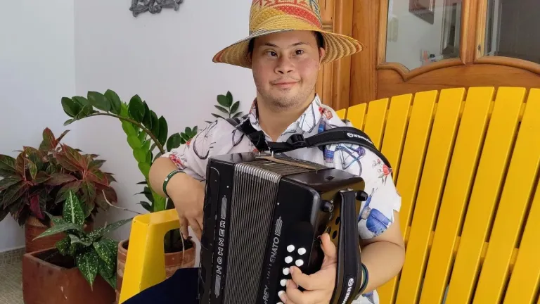 David ‘La voz’: joven que no tiene límites en la música vallenata