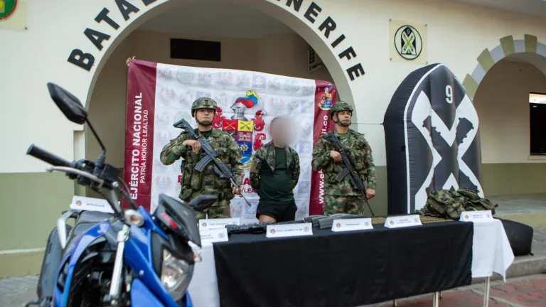 Presunto integrante del frente "Ismael Ruiz" fue capturado