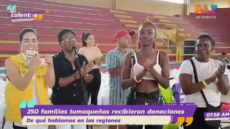 Departamento de Prosperidad Social entrega ayudas en Tumaco