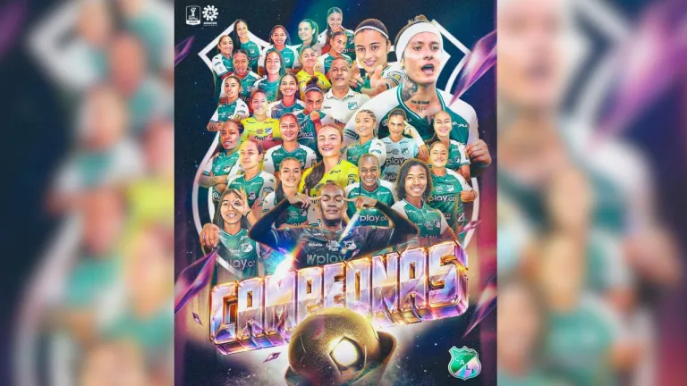 Deportivo Cali se coronó campeón de la Liga Femenina tras vencer 4-2 a Santa Fe en Palmaseca y cerrar la final con un global de 7-4.