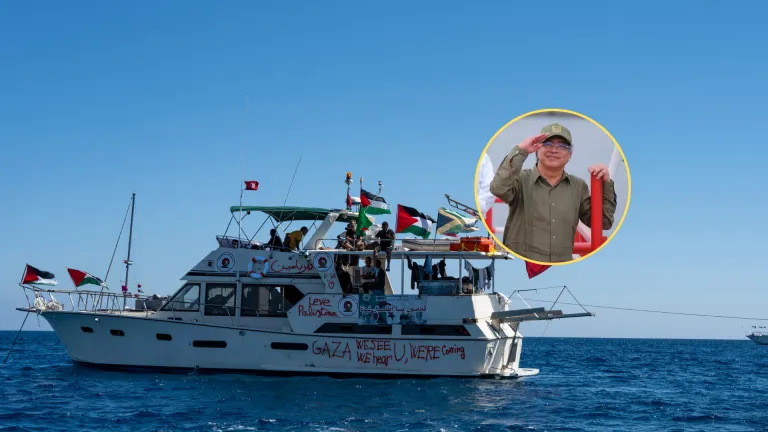 Flotilla Global Sumud agradeció apoyo del presidente Gustavo Petro