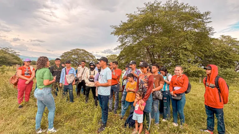 Entrega de tierras familias campesinas en Codazzí