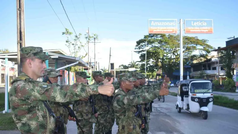 Ejército Nacional reforzará la seguridad en Amazonas 
