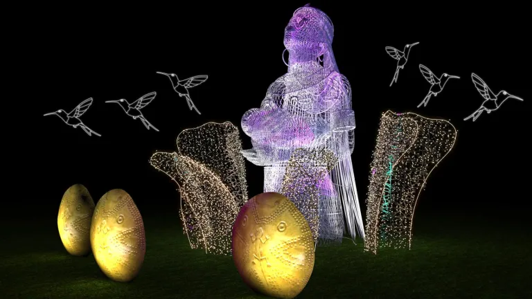 Jardín Botánico: Fecha, horarios y fotos iluminaciones Navidad
