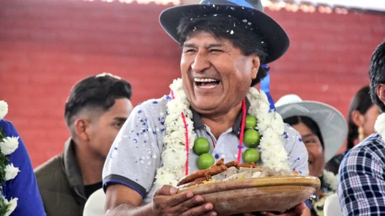 Expresidente de Bolivia, Evo Morales.