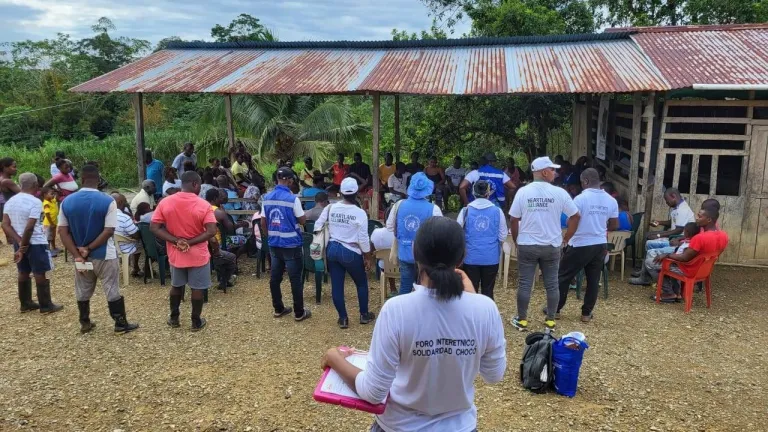 Gran Cumbre de Paz en el Chocó: respuesta a la crisis humanitaria