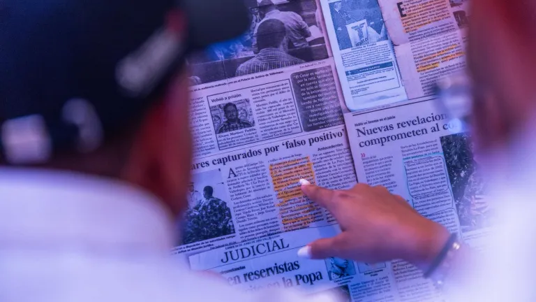 Víctimas del Batallón La Popa fueron homenajeadas en Valledupar en acto de la JEP por ejecuciones extrajudiciales