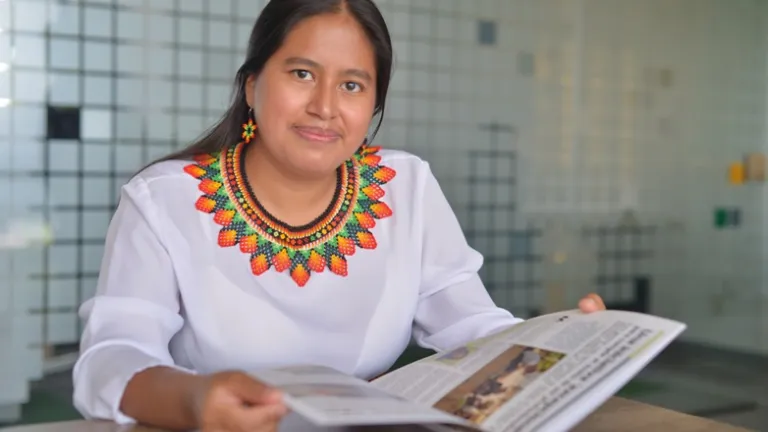 La primera mujer Inga que logra un postgrado y una maestría 