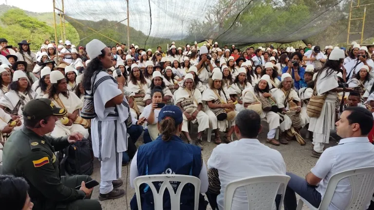 Lengua del pueblo arhuaco, idioma ágrafo que se adaptó al español