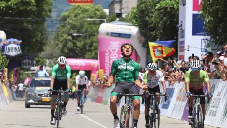 Vuelta a Colombia: Juan Pablo Sossa ganó la sexta etapa
