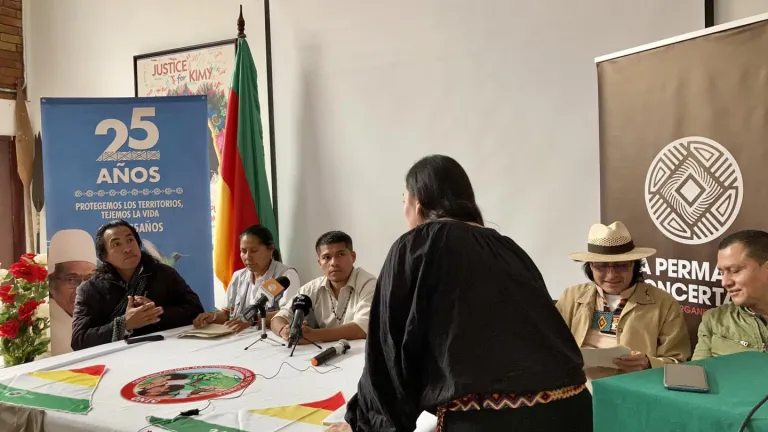 Indígenas awá en Nariño