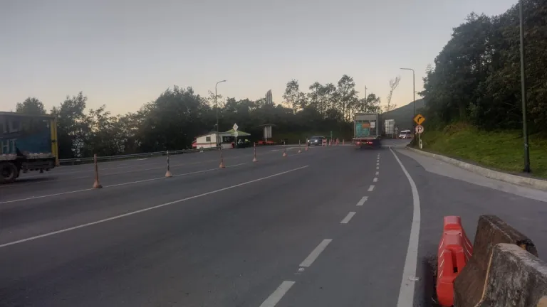 Vía Villavicencio - Bogotá