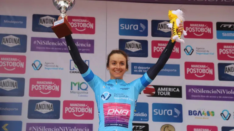 Diana Peñuela se coronó campeona de la Vuelta a Colombia Femenina
