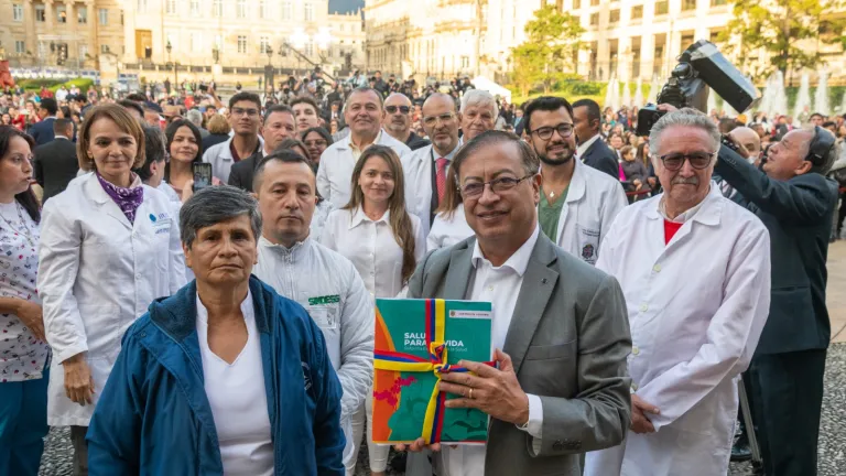 Discurso de Petro sobre el proyecto de reforma a la salud